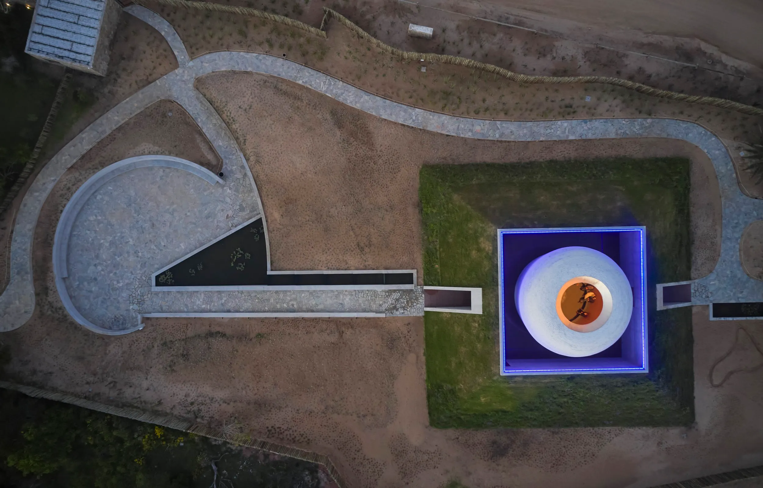Nota para AD Germany, fotografiando la inauguración del Skyspace de James Turrell en José Ignacio, Maldonado, Uruguay